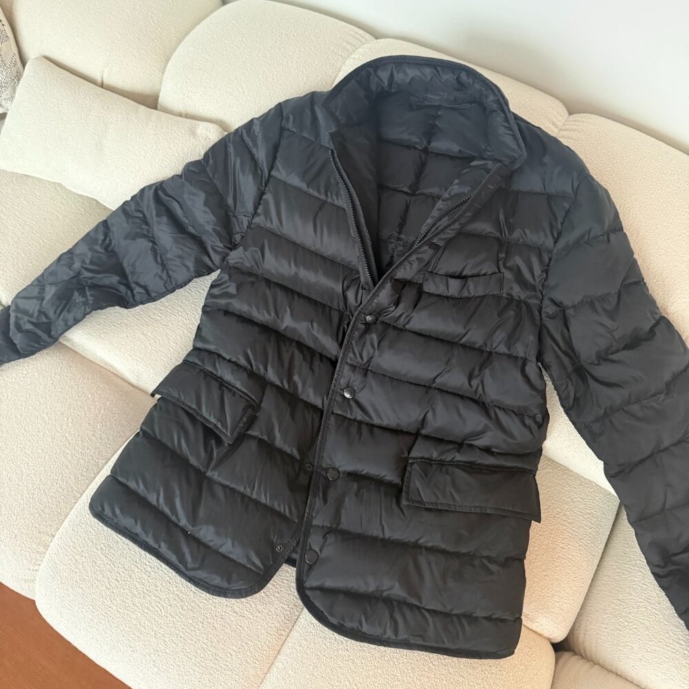 Moncler Black Quilted Down Puffer Jacket Size 3 (~M)